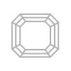 Asscher shaped diamond homepage symbol